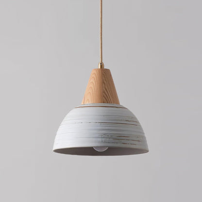 Ambient Glow Ceramic Shade Nordic Pendant Lamp