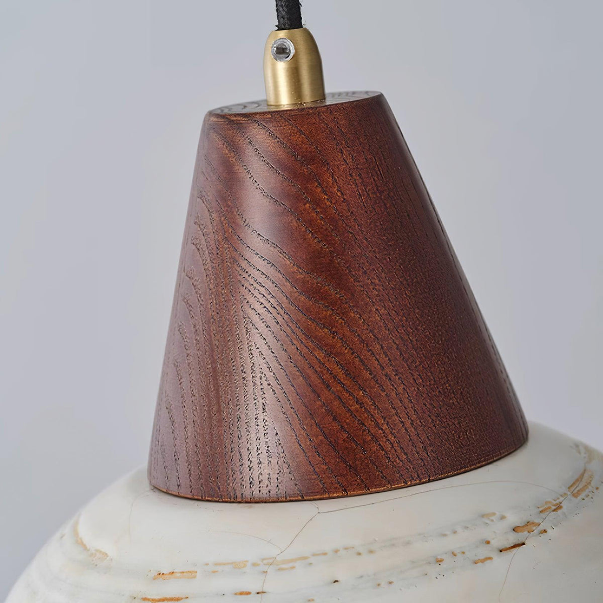 Ambient Glow Ceramic Shade Nordic Pendant Lamp