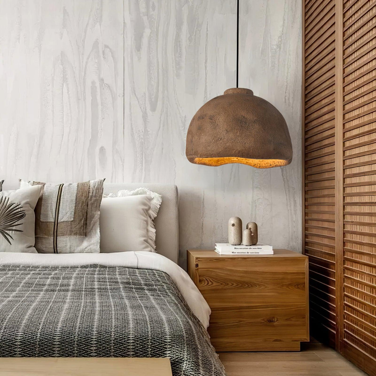 Minimalist Vintage Ambience Hat Shape Pendant Light