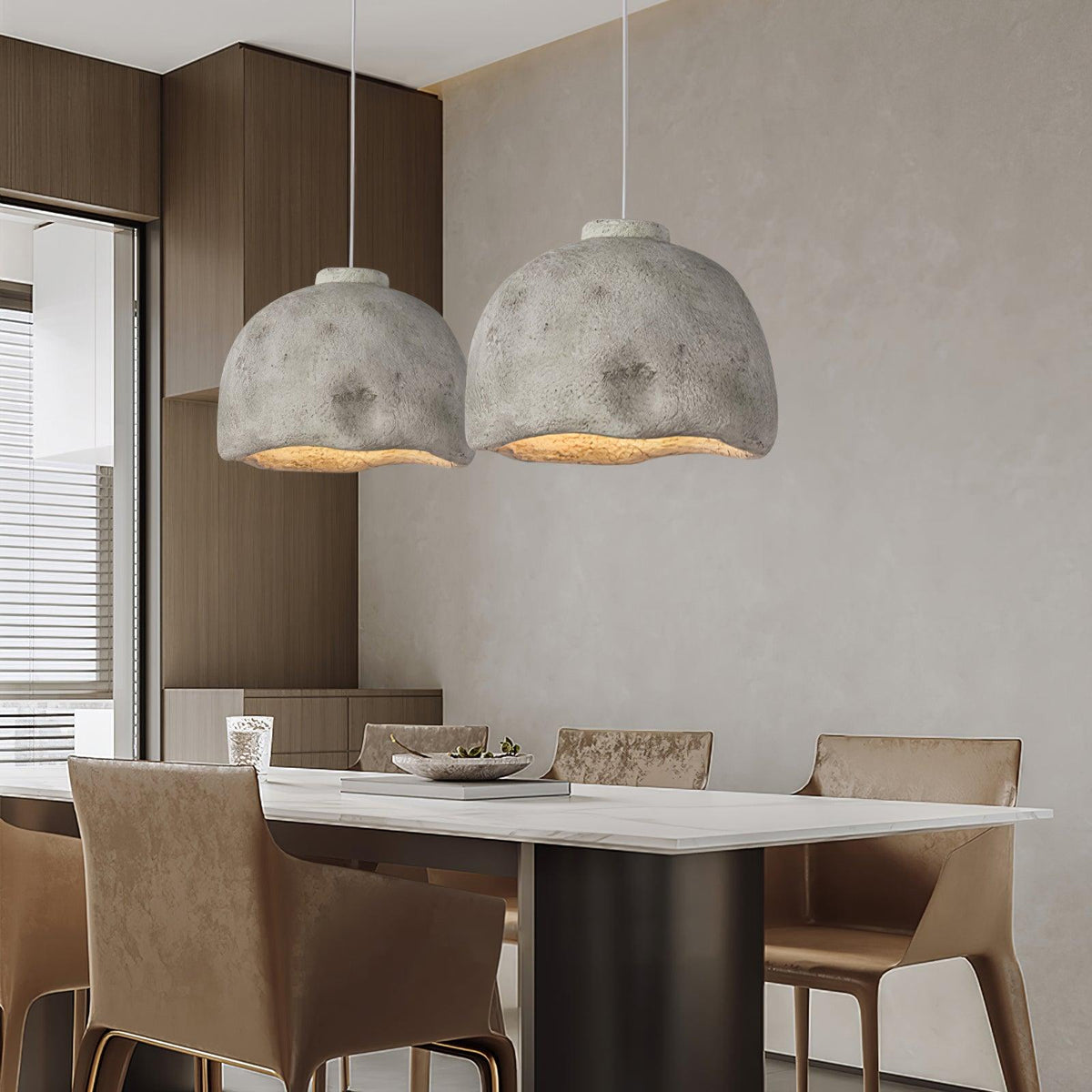 Minimalist Vintage Ambience Hat Shape Pendant Light