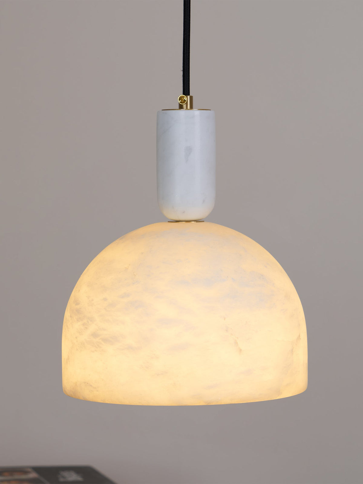 Alabaster Pendant Light Minimalist For Warm Glow