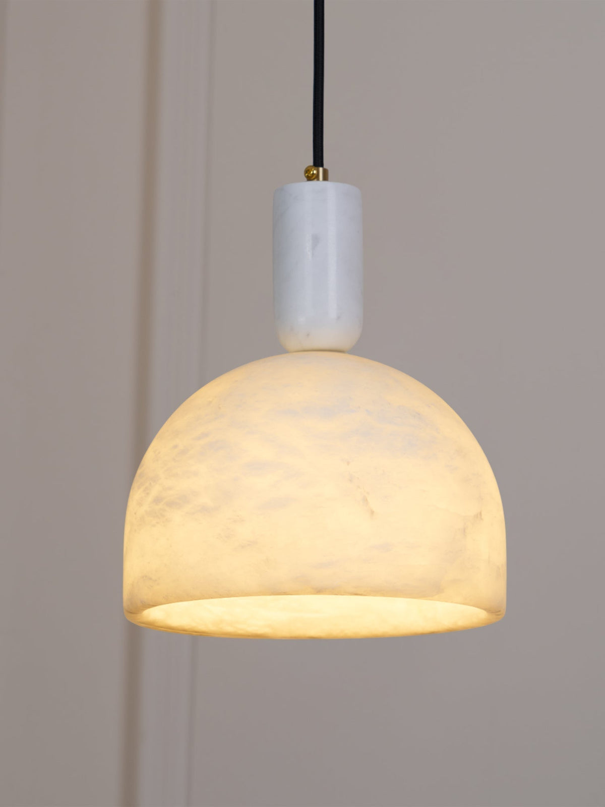 Alabaster Pendant Light Minimalist For Warm Glow