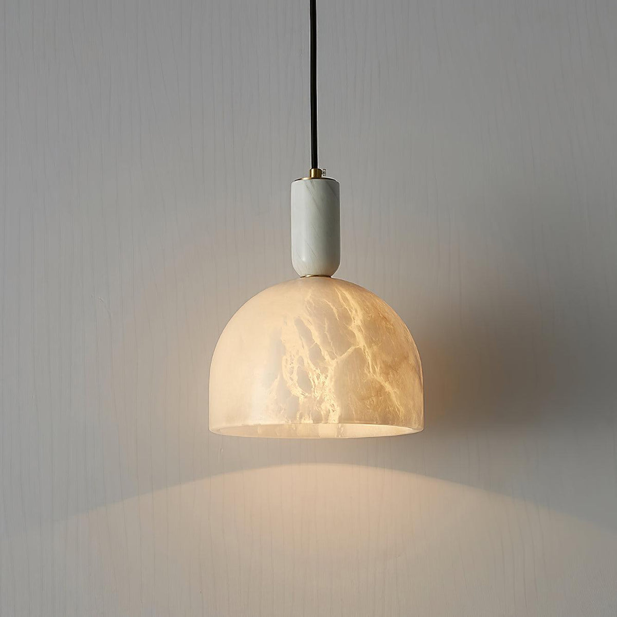 Alabaster Pendant Light Minimalist For Warm Glow