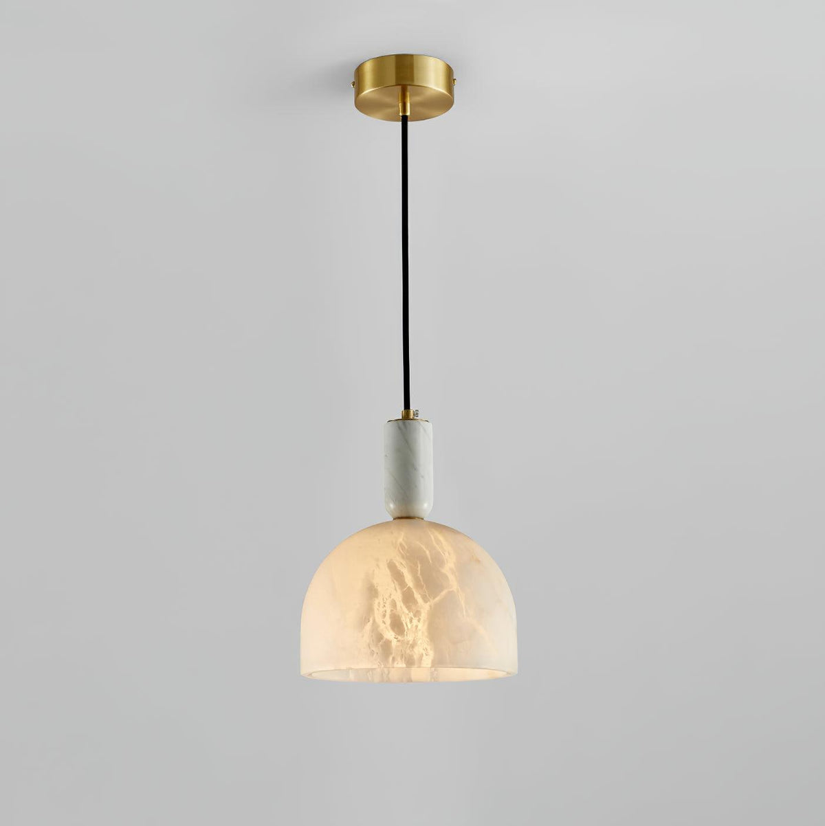 Alabaster Pendant Light Minimalist For Warm Glow