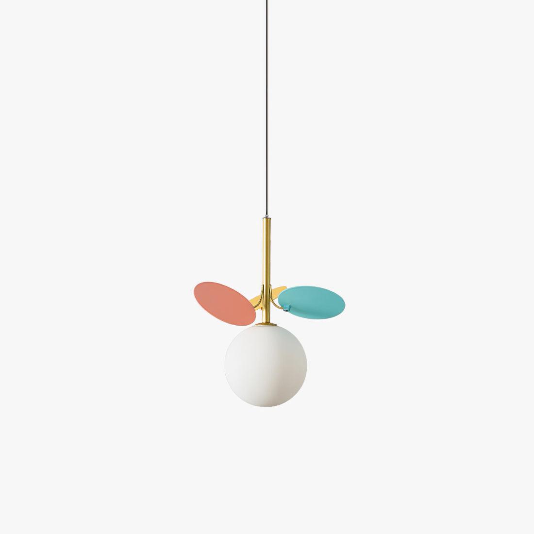 Soft Led Glow Crystal Glass Pendant Light