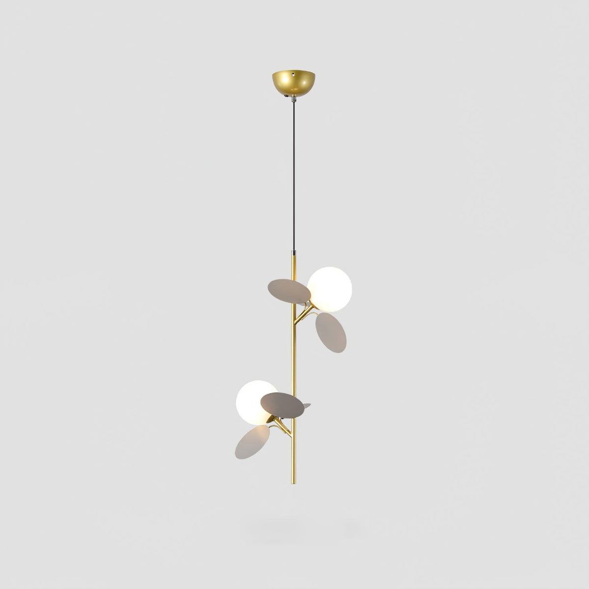 Soft Led Glow Crystal Glass Pendant Light