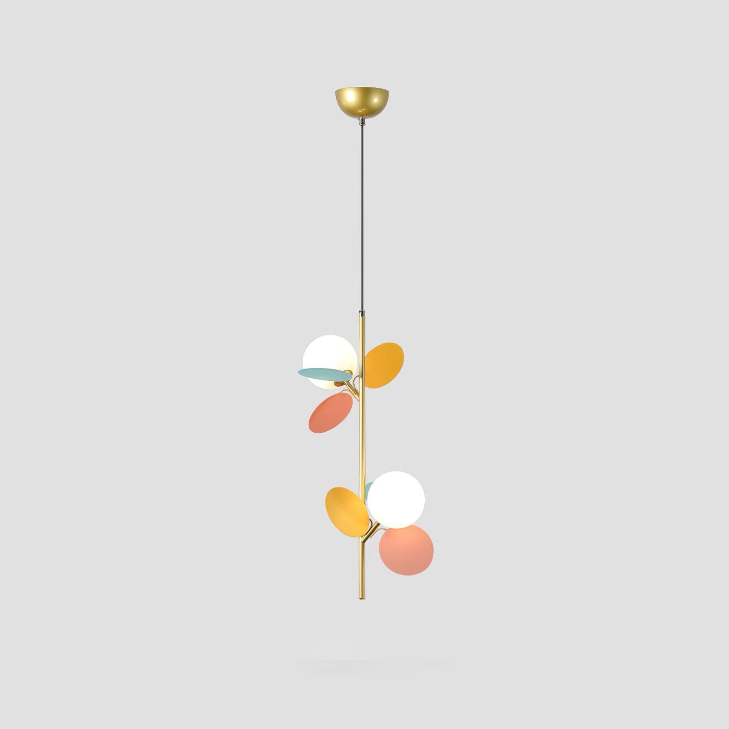 Soft Led Glow Crystal Glass Pendant Light