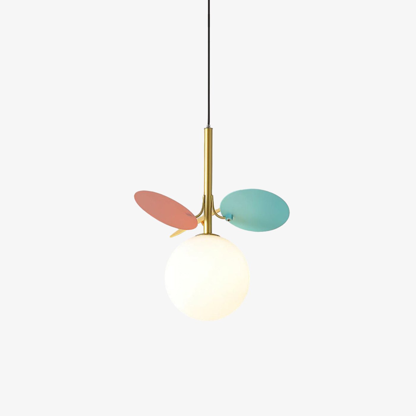 Soft Led Glow Crystal Glass Pendant Light
