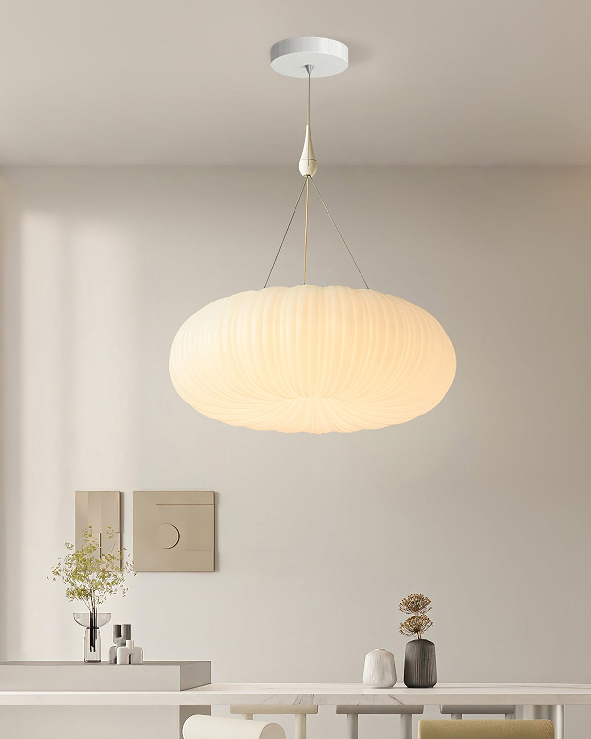 Long Lasting LED Elegant Oval Pendant Light