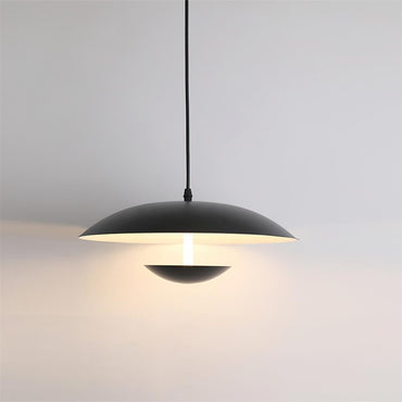 Integrated LED Minimalist Black Pendant Light
