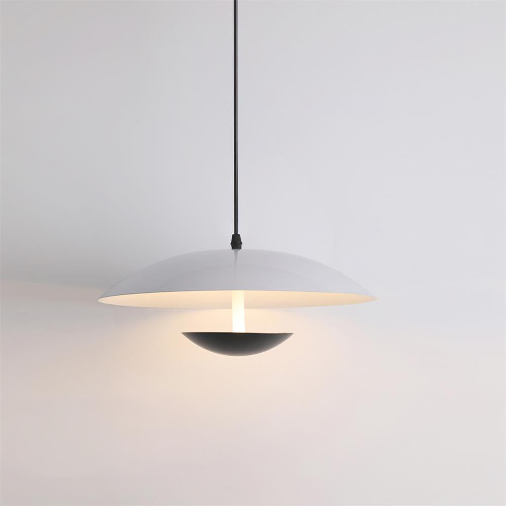 Integrated LED Minimalist Black Pendant Light