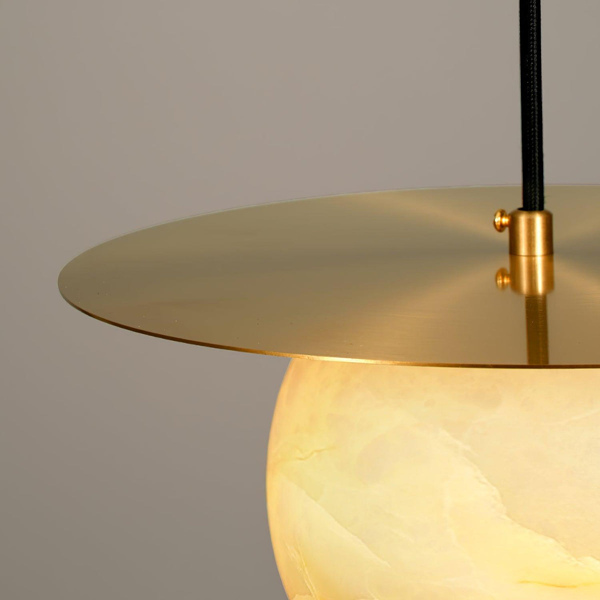 Warm Ambience Delivered by Alabaster Sphere Pendant Light