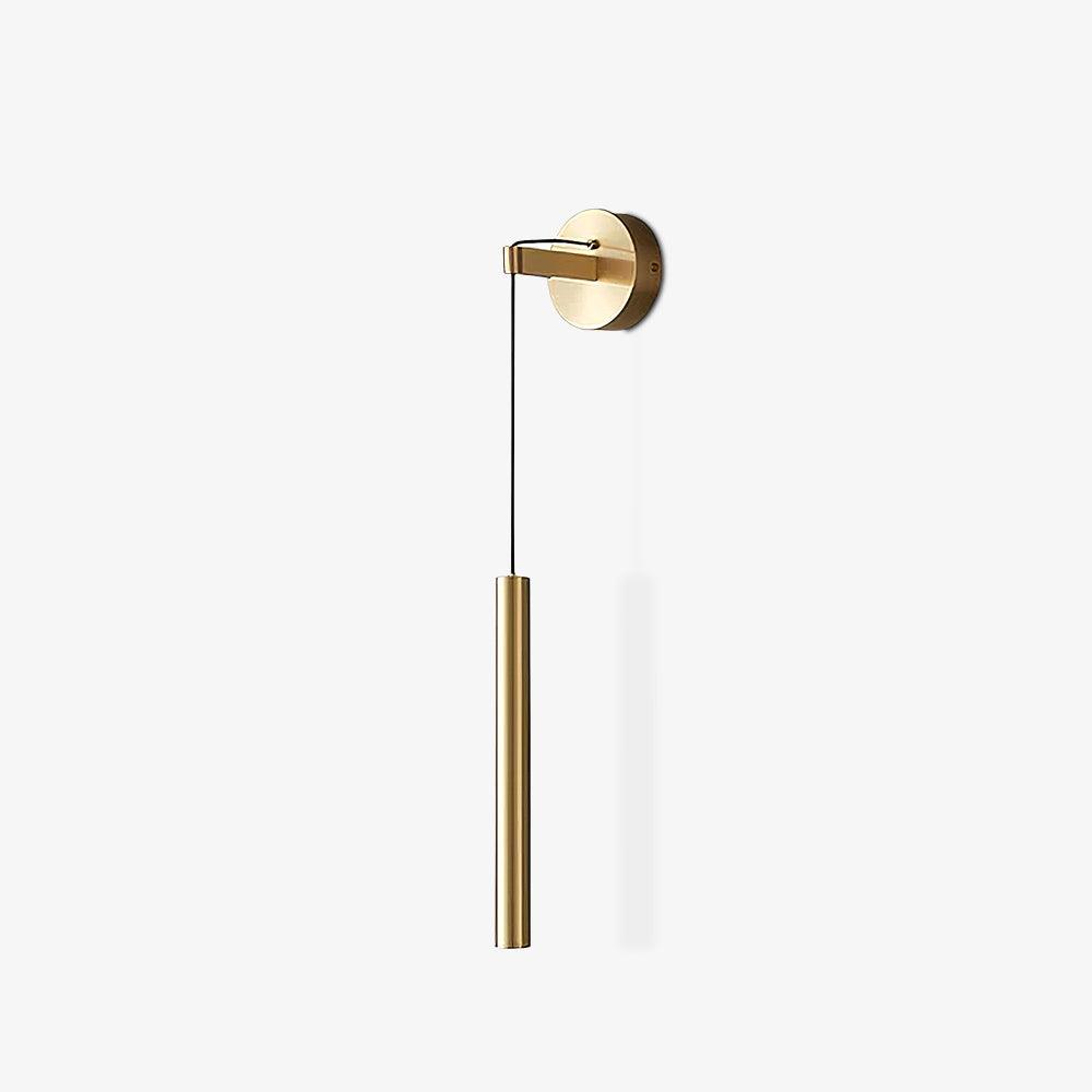 Brass Indoor Wall Minimalist Lamp for Ambience