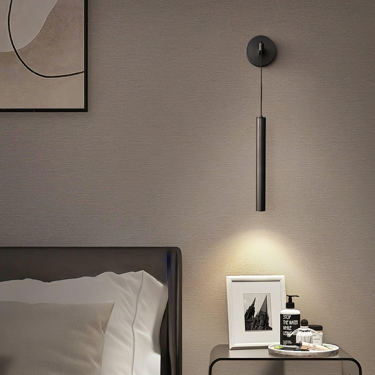 Brass Indoor Wall Minimalist Lamp for Ambience