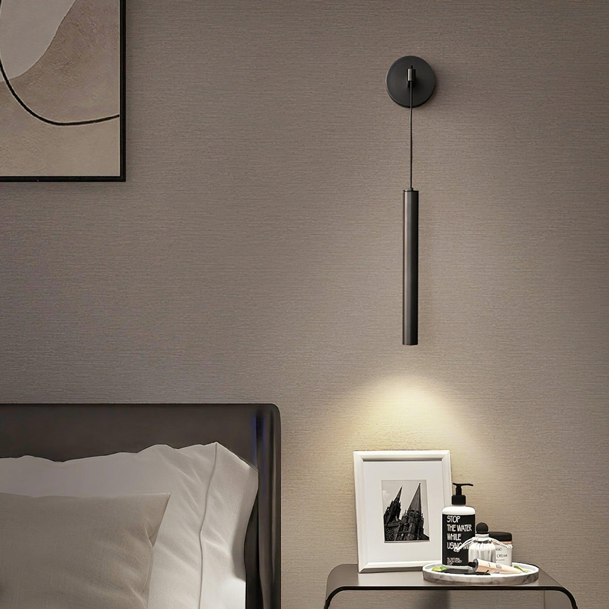 Brass Indoor Wall Minimalist Lamp for Ambience