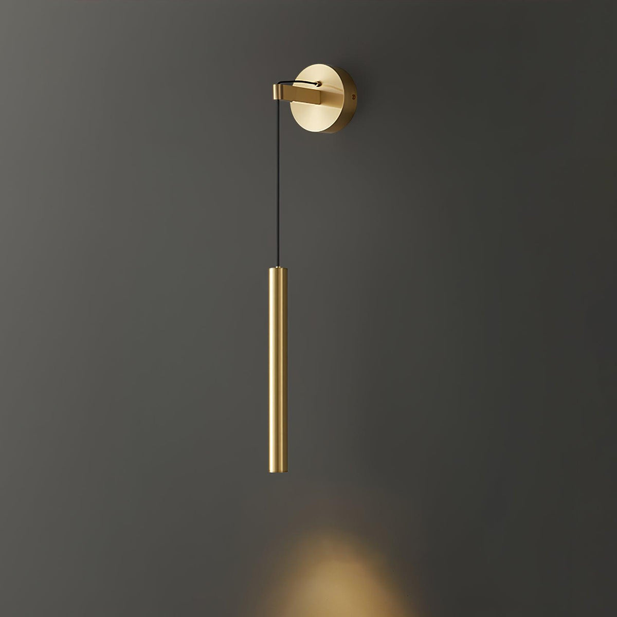 Brass Indoor Wall Minimalist Lamp for Ambience