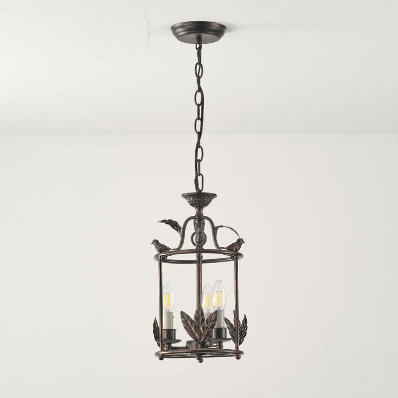 Vintage Charm Lantern Pendant Light Baroque