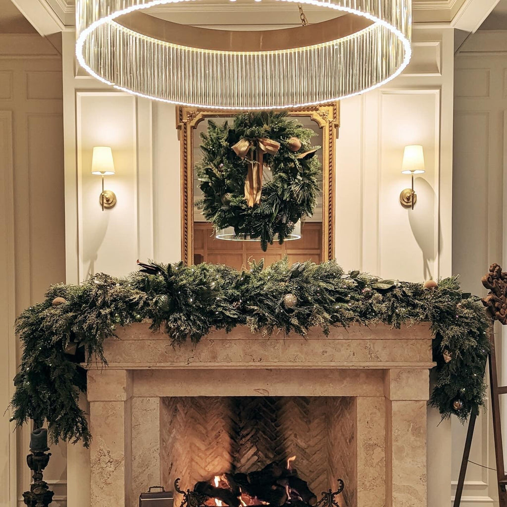 White Tapered Linen Shade Brass Wall Lamp
