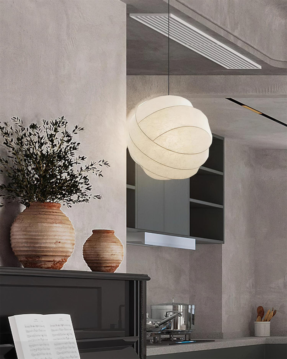 Lamp With Soft Ambient Glow Bubble Ball Pendant