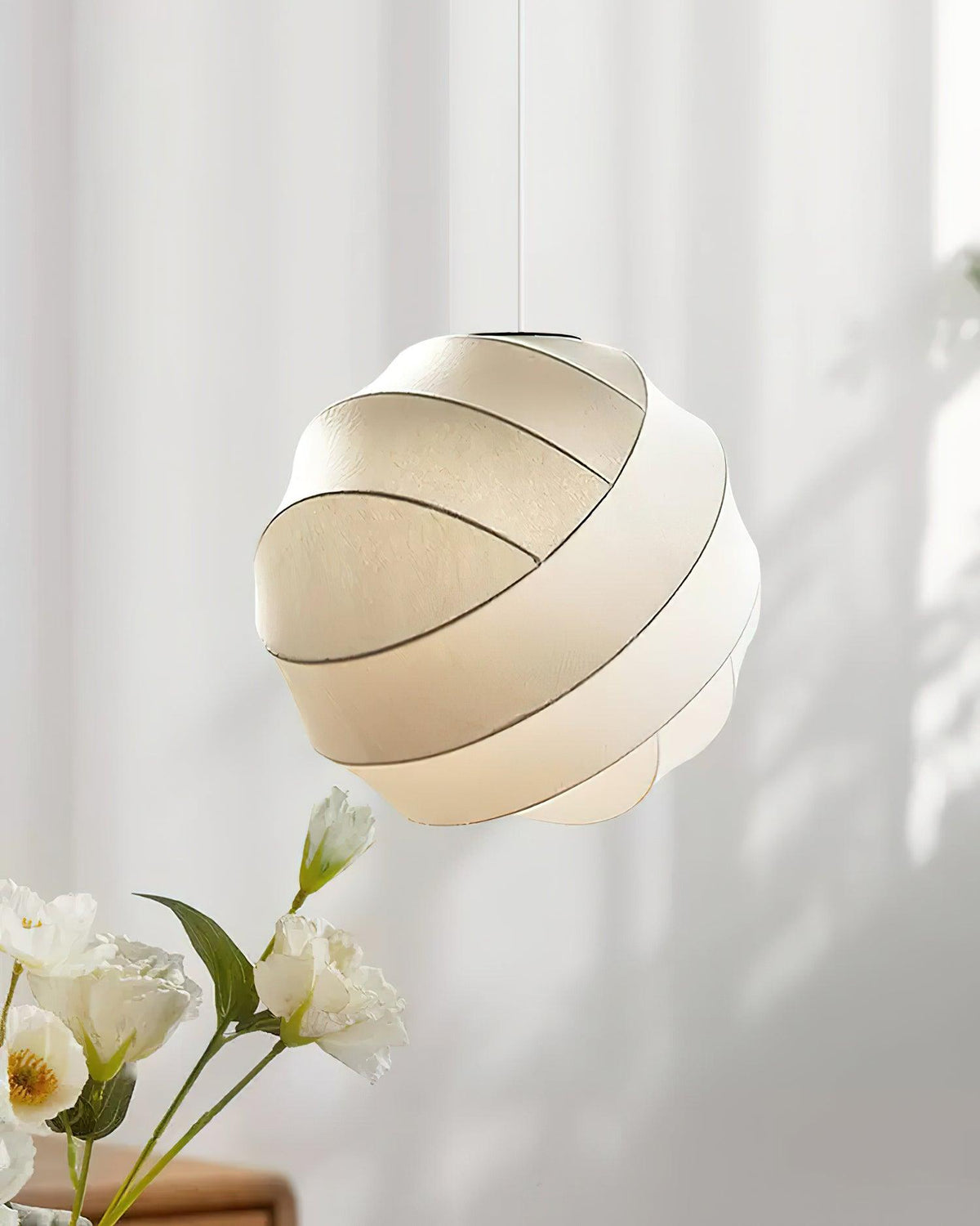 Lamp With Soft Ambient Glow Bubble Ball Pendant