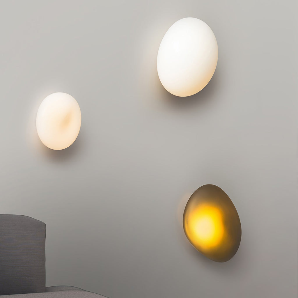 Living Room Wall Light Elegant Bubble Glass