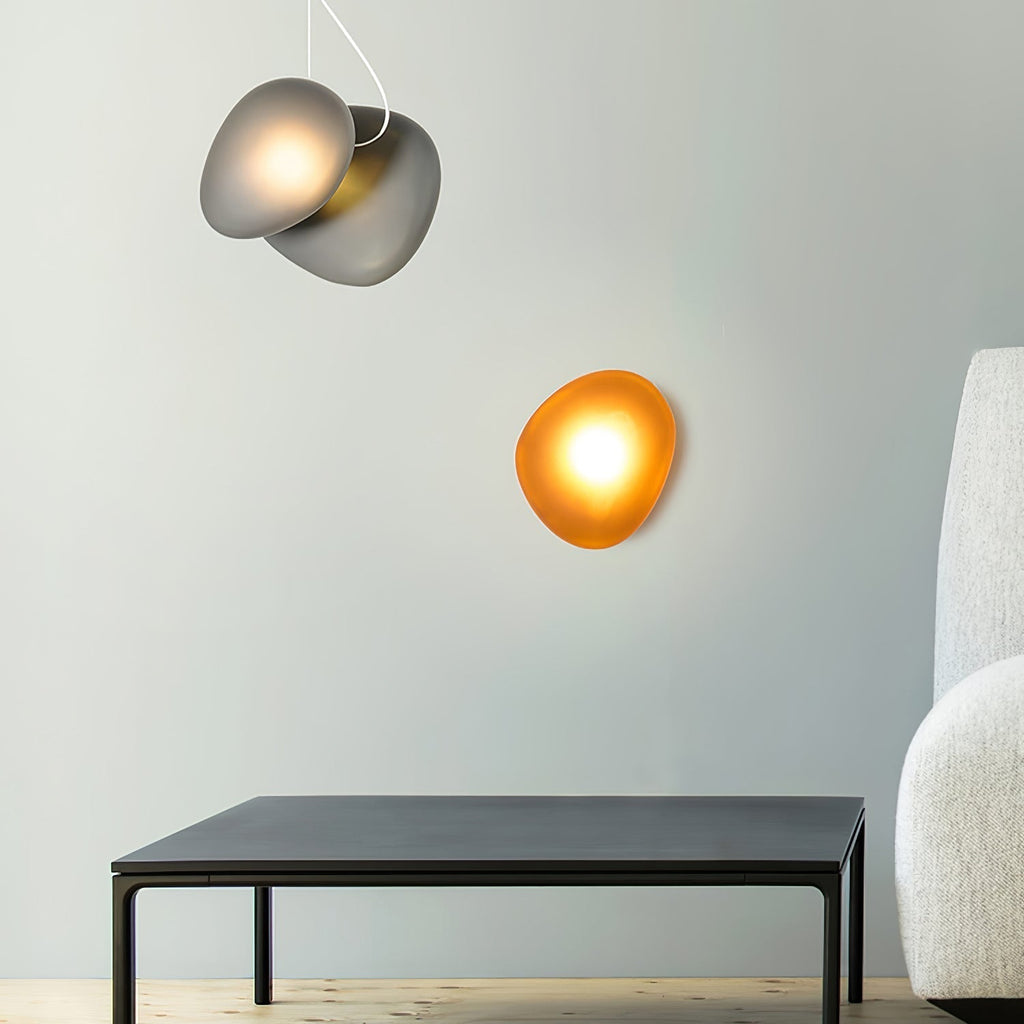 Living Room Wall Light Elegant Bubble Glass