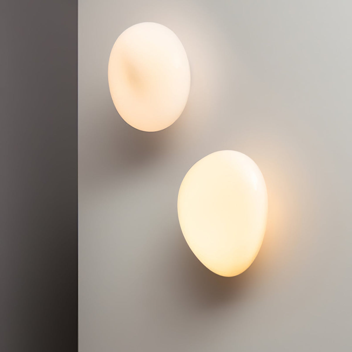 Living Room Wall Light Elegant Bubble Glass