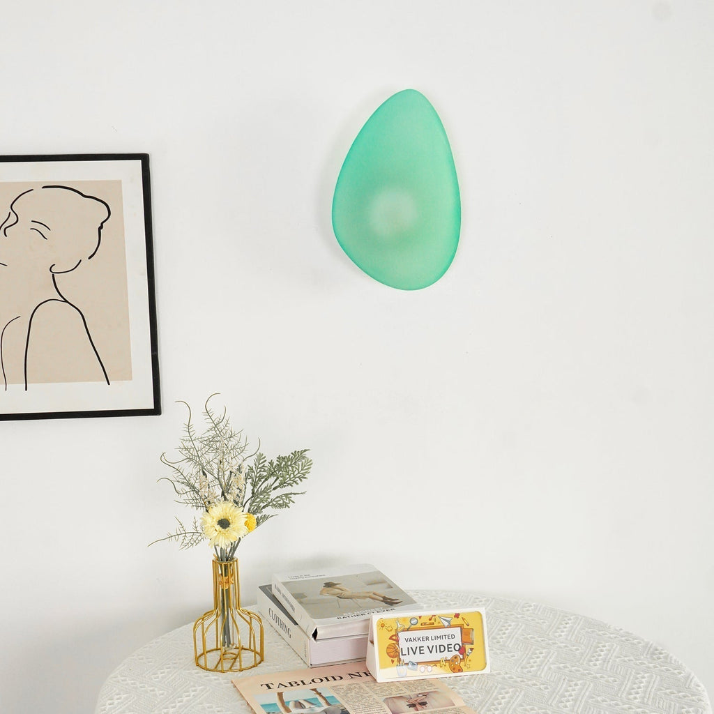 Living Room Wall Light Elegant Bubble Glass