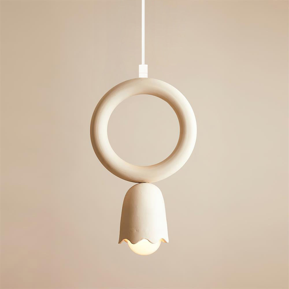 Dimmable Glow Minimalist Pendant Light With Ceramic