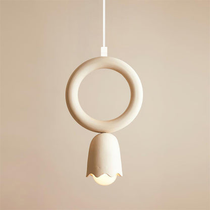 Dimmable Glow Minimalist Pendant Light With Ceramic