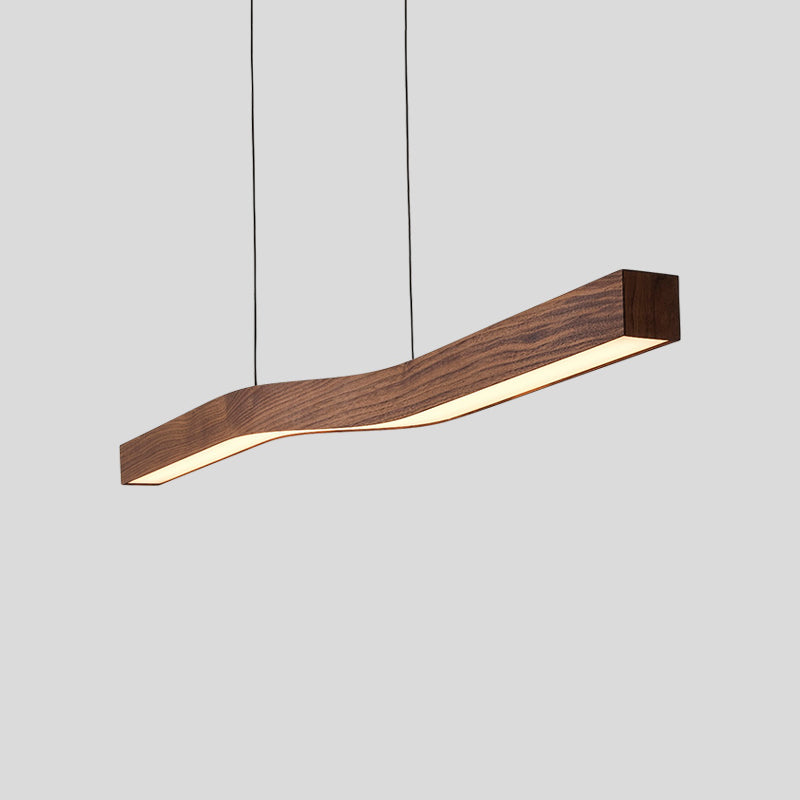 Wood Pendant Nordic Light Ambience Warm With