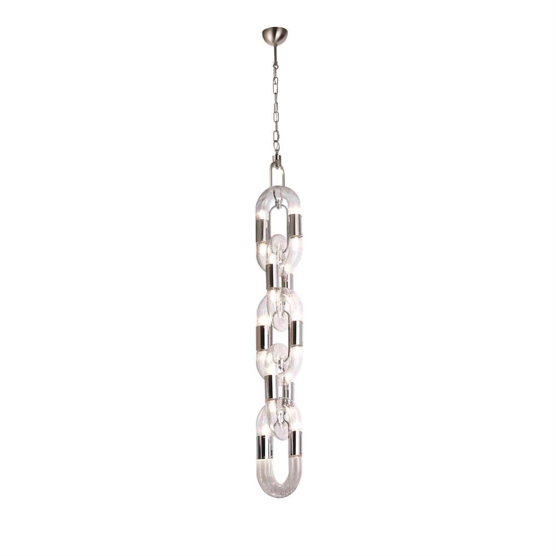 Enhances Ambiance Pendant Light Contemporary Stainless Steel