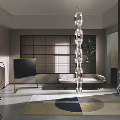 Enhances Ambiance Pendant Light Contemporary Stainless Steel