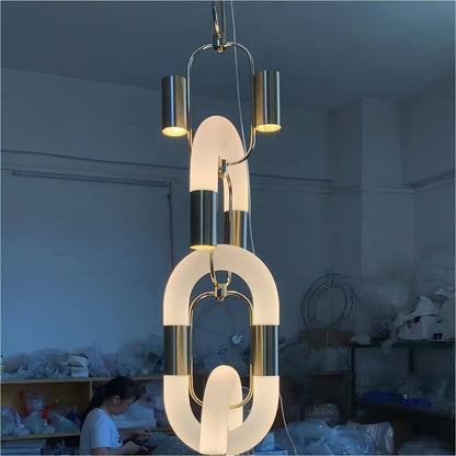 Enhances Ambiance Pendant Light Contemporary Stainless Steel