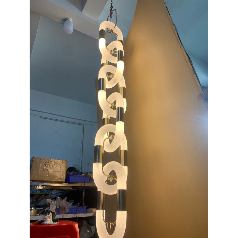 Enhances Ambiance Pendant Light Contemporary Stainless Steel