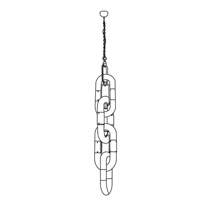 Enhances Ambiance Pendant Light Contemporary Stainless Steel
