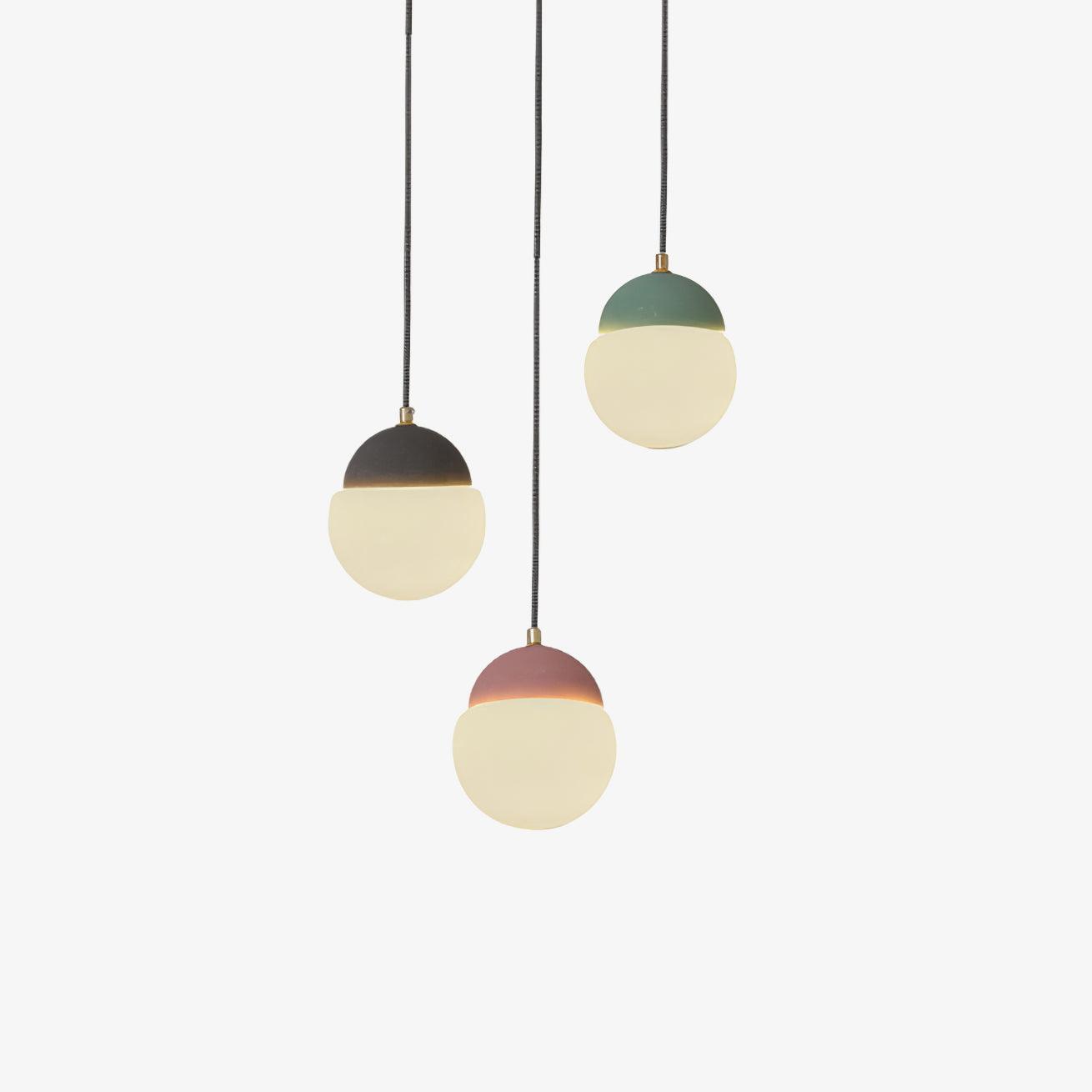 Soft Ambient Glow Elegant Glass Pendant Light