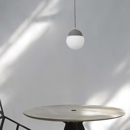 Soft Ambient Glow Elegant Glass Pendant Light