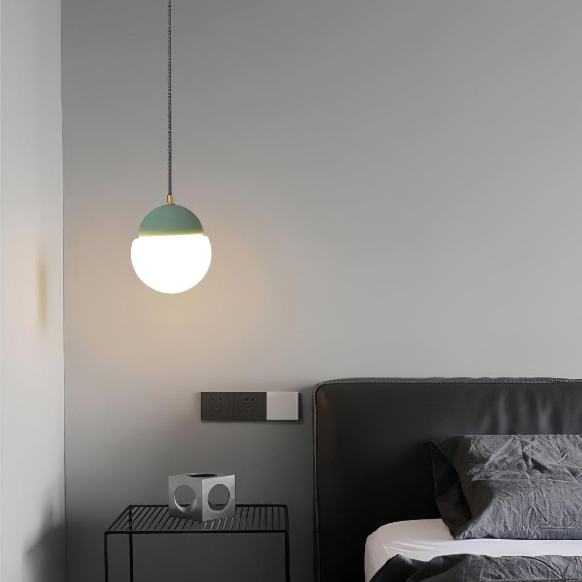 Soft Ambient Glow Elegant Glass Pendant Light