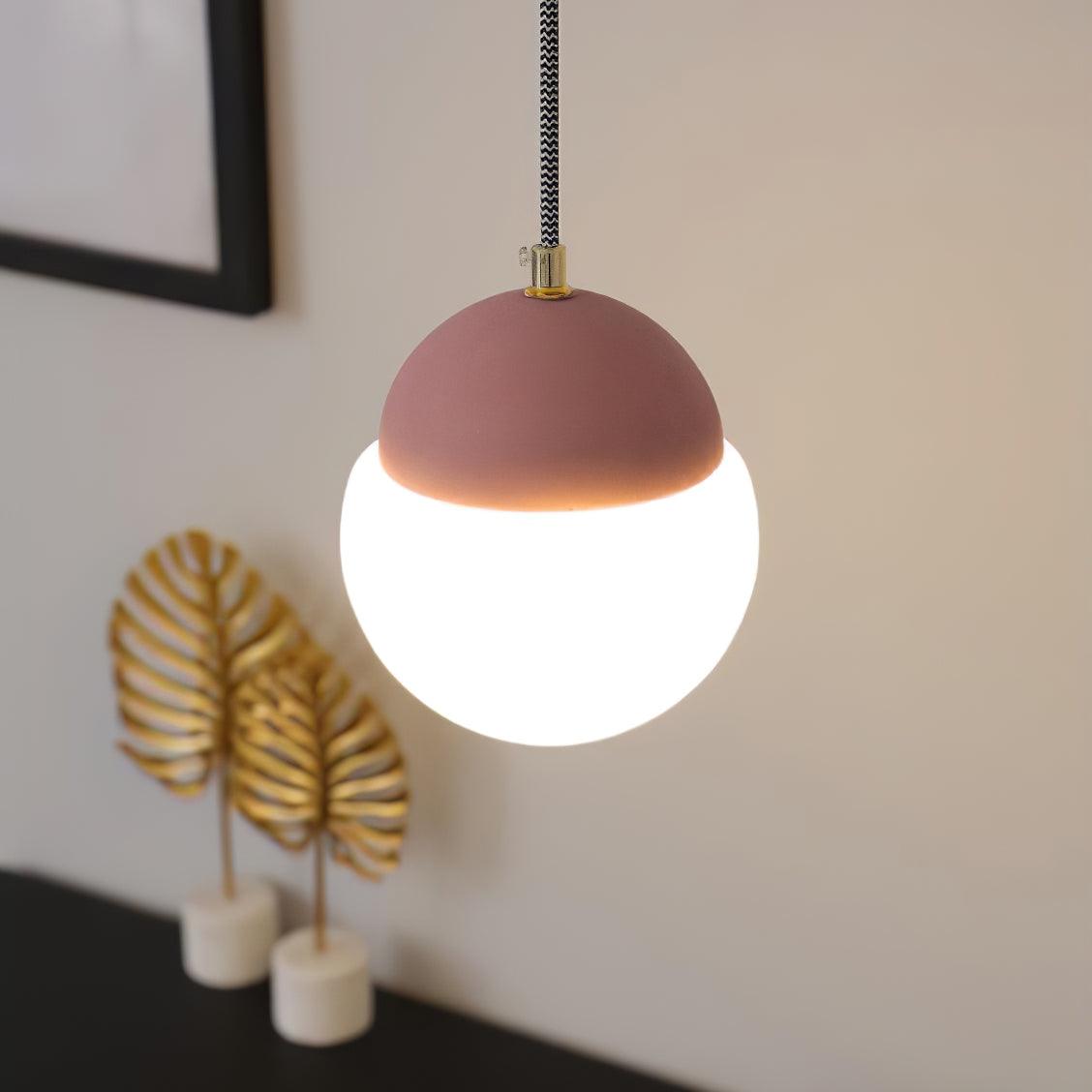 Soft Ambient Glow Elegant Glass Pendant Light