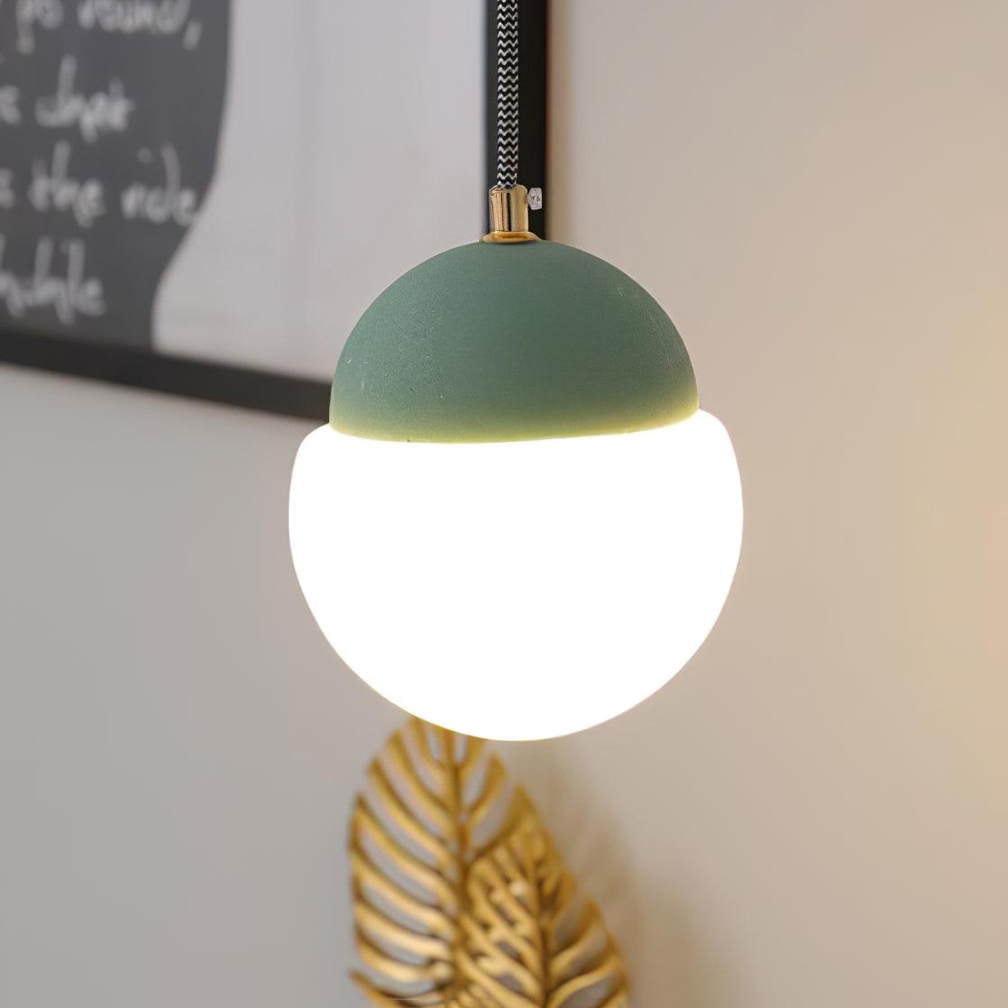 Soft Ambient Glow Elegant Glass Pendant Light