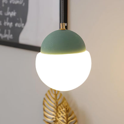 Soft Ambient Glow Elegant Glass Pendant Light