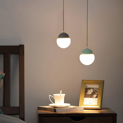 Soft Ambient Glow Elegant Glass Pendant Light