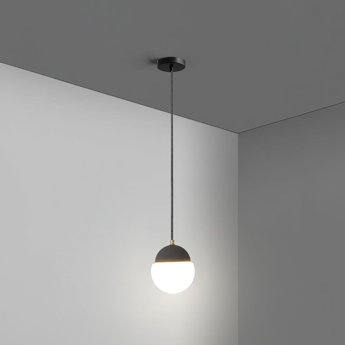 Soft Ambient Glow Elegant Glass Pendant Light
