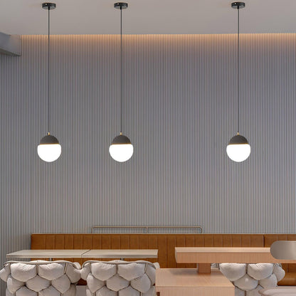 Soft Ambient Glow Elegant Glass Pendant Light