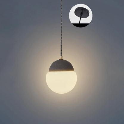 Soft Ambient Glow Elegant Glass Pendant Light