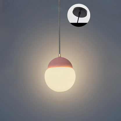 Soft Ambient Glow Elegant Glass Pendant Light