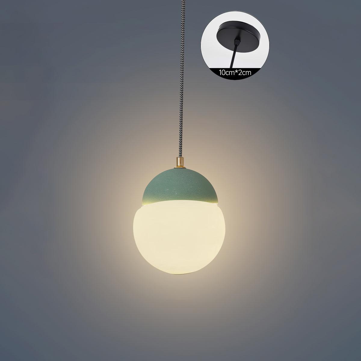 Soft Ambient Glow Elegant Glass Pendant Light
