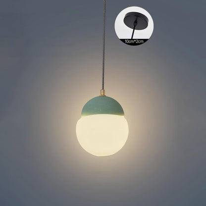 Soft Ambient Glow Elegant Glass Pendant Light
