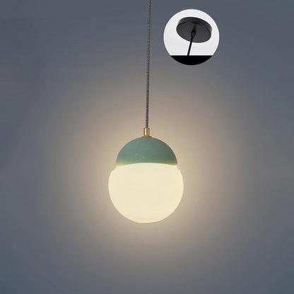 Soft Ambient Glow Elegant Glass Pendant Light